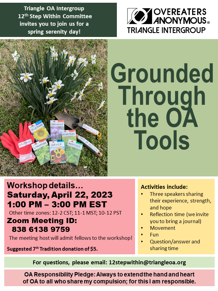 Grounded through the OA Tools flyer